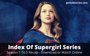 index of series supergirl